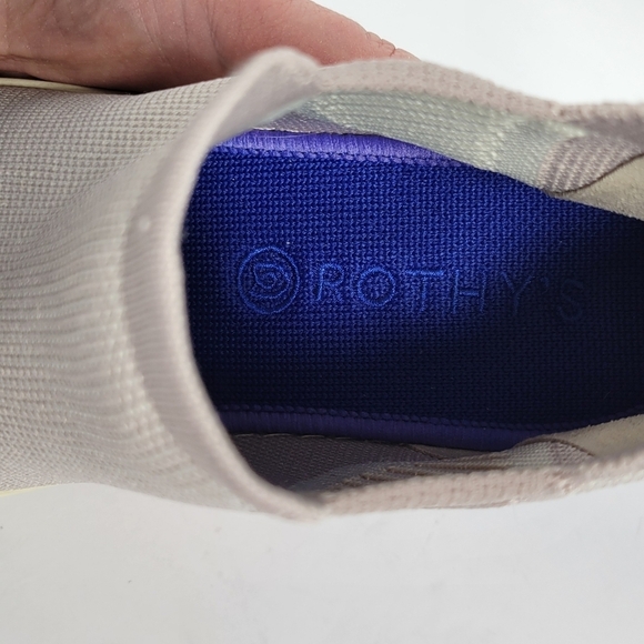 Rothy's Beige Slip-On Sneakers #726 Size 8.5 - Picture 11 of 11